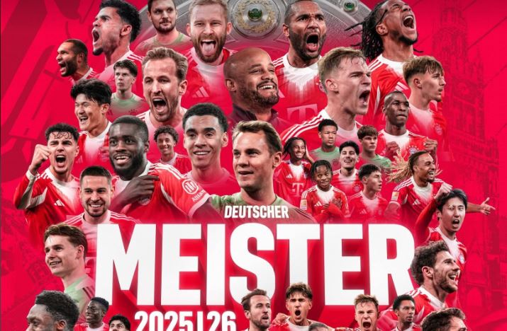 Bayern Munich siguron matematikisht titullin e Bundesliga-s, bavarezët 35 herë kampion i Gjermanisë