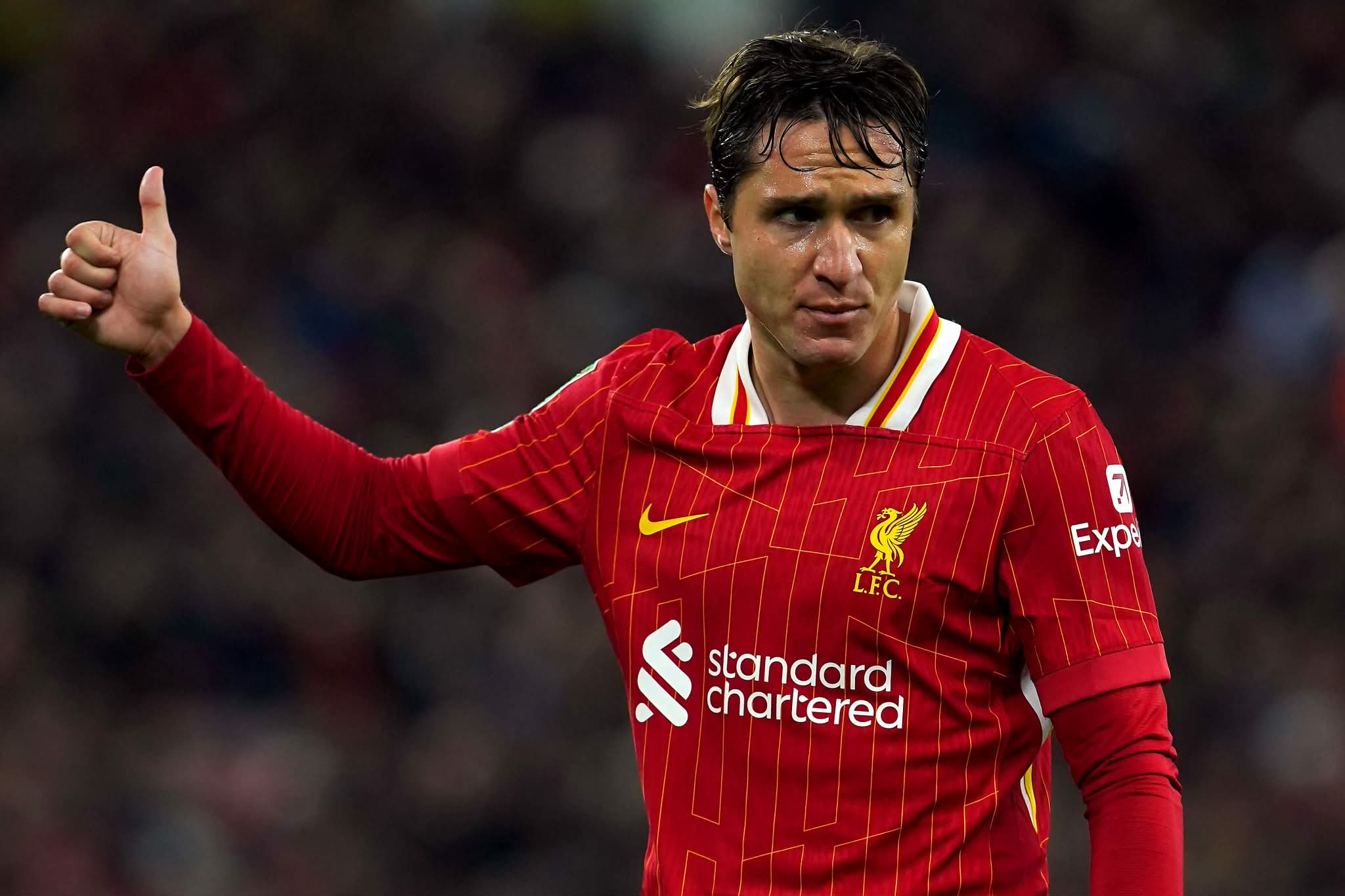 Refuzoi Italinë me arsyetimin se është i lënduar, Chiesa stërvitet rregullisht me Liverpoolin