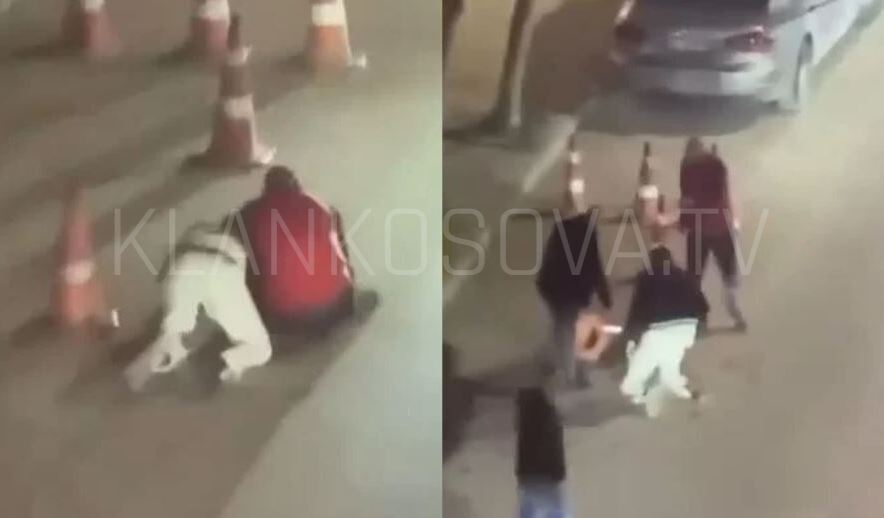 Pamje ekskluzive nga përleshja ku u përfshi reperi Buta në Ferizaj (VIDEO)