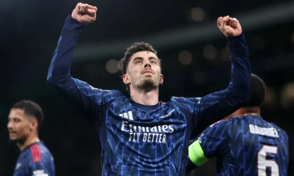 Arsenali gjen golin në fund të ndeshjes, mposht Sporting CP