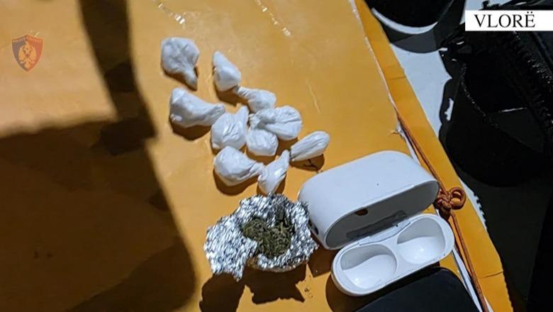 Arrestohet 17 vjeçari në Vlorë, iu gjetën 10 qese me kokainë