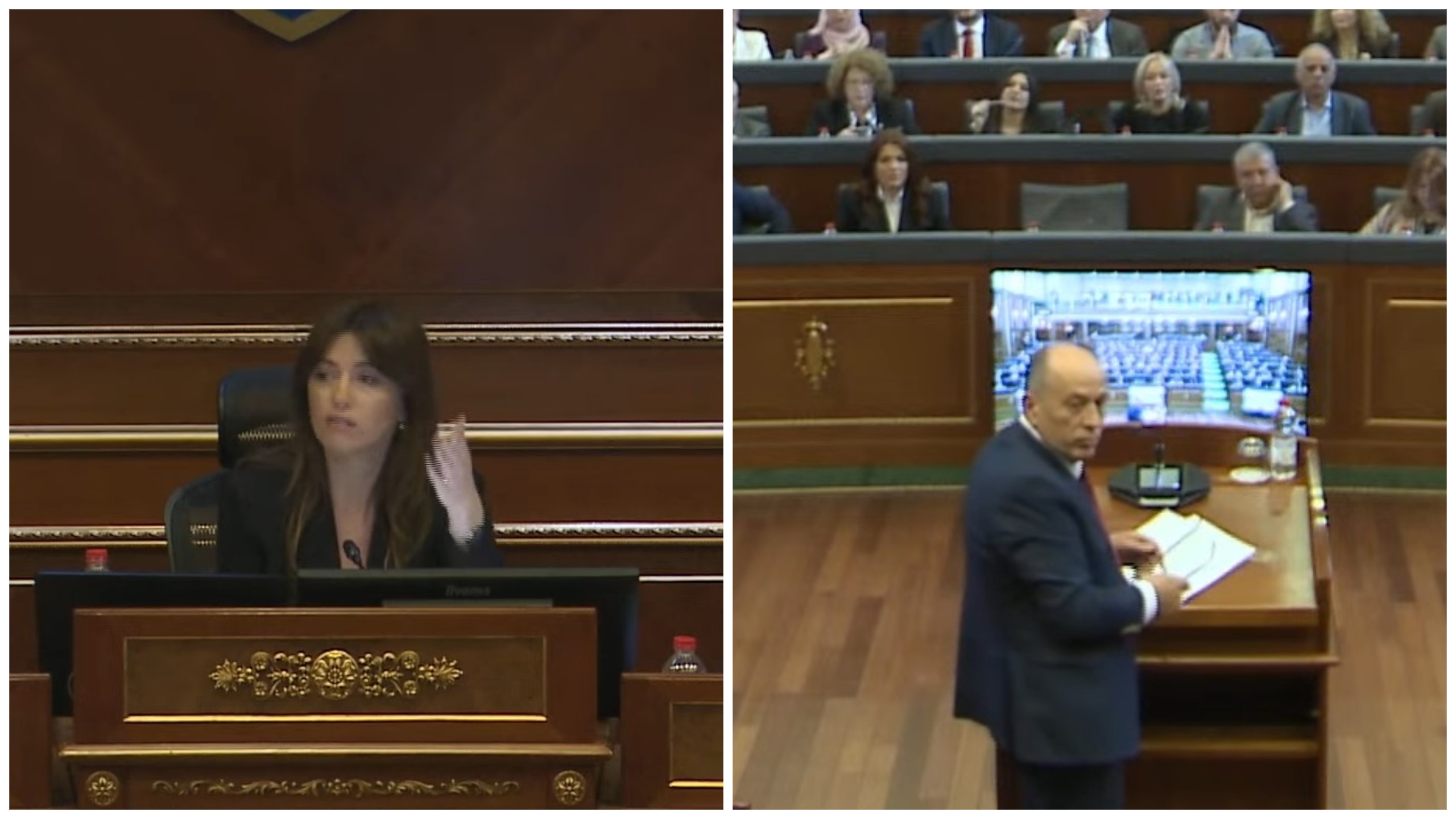 Tensione në Kuvend, Haxhiu s'ia jep fjalën Shalës së PDK-së: Mos ndodh me u çu se nuk e merr fjalën