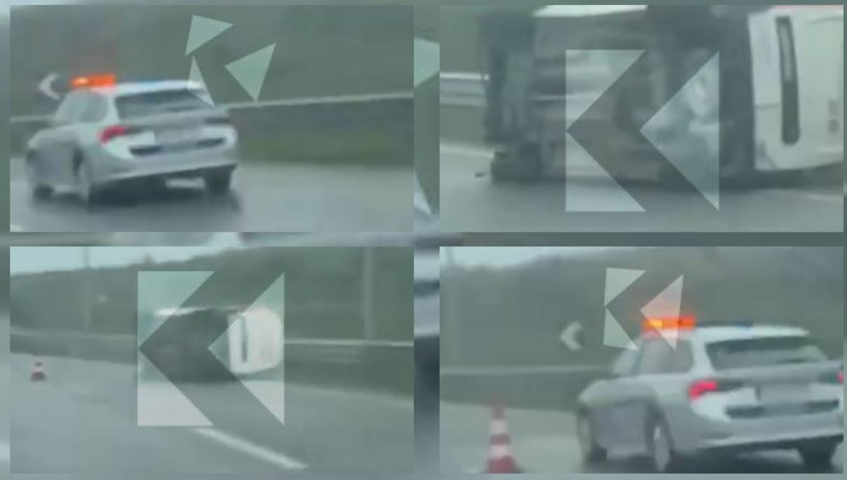 Rrokulliset vetura në Arllat, policia në vend të ngjarjes