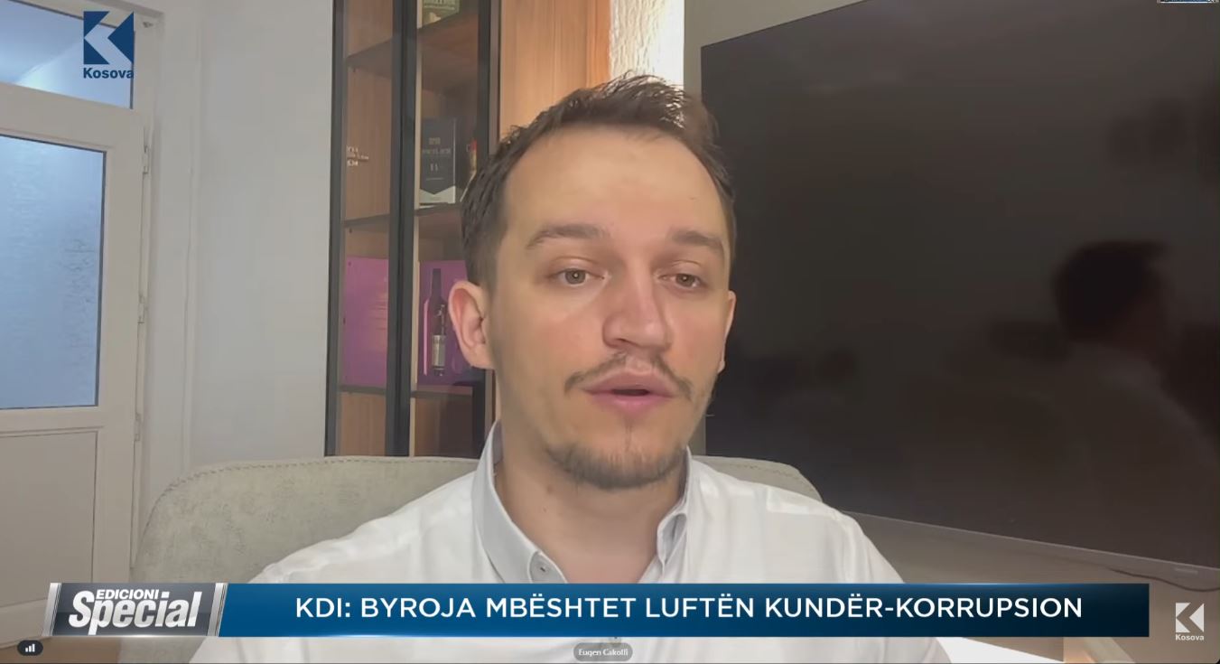 Cakolli nga KDI: Byroja mbështet luftën kundër-korrupsion (VIDEO)