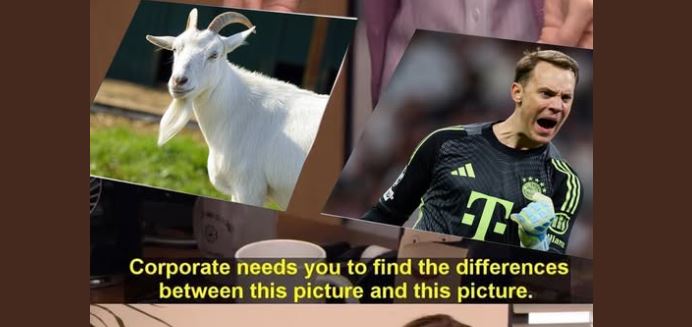 Gjeni dallimin: Bayern Munich sfidon fansat, bën krahasimin Neuer - "GOAT"
