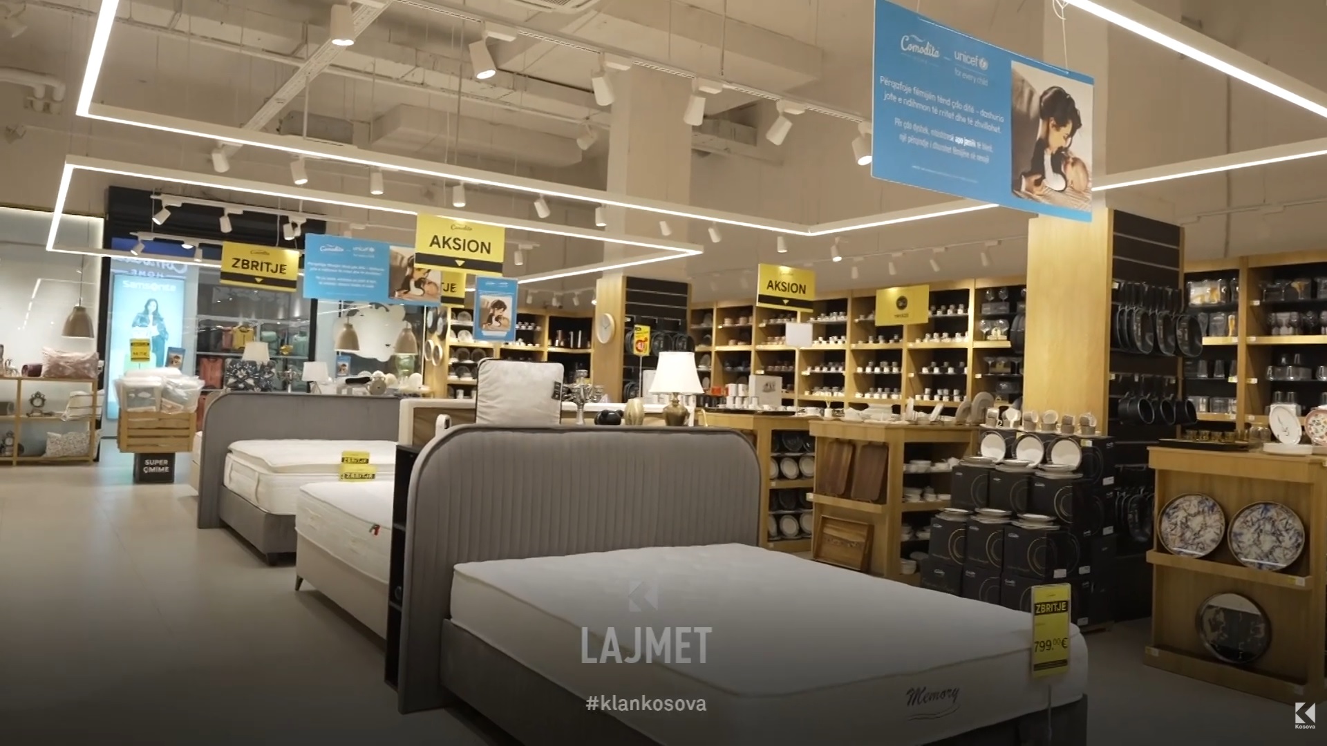 Partneriteti Comodita-UNICEF: Klientët blejnë, fëmijët edukohen herët (VIDEO)