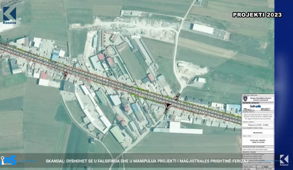 Skandal me rrugën Prishtinë–Ferizaj: Dyshime se Ministria e Infrastrukturës e vodhi projektin? (VIDEO)
