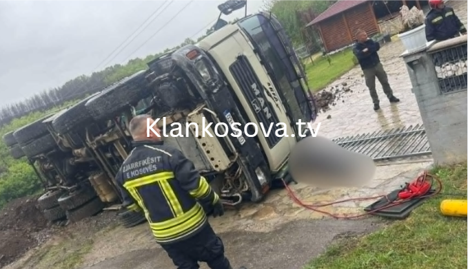 Tragjike në Gjakovë: Vdes punëtori pasi u godit aksidentalisht nga një kamion