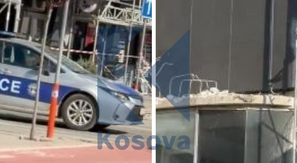 Rasti në Ferizaj: Policia inspektoi punën te objekti që renovohej (VIDEO)