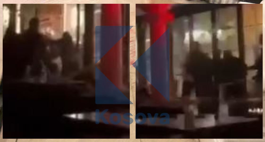 Rrahje brutale në një kafeteri të Vushtrrisë (VIDEO)