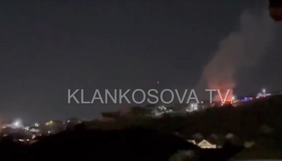 Digjet kati i dytë i një shtëpi në Kodër të Trimave, intervenojnë zjarrfikësit (VIDEO)