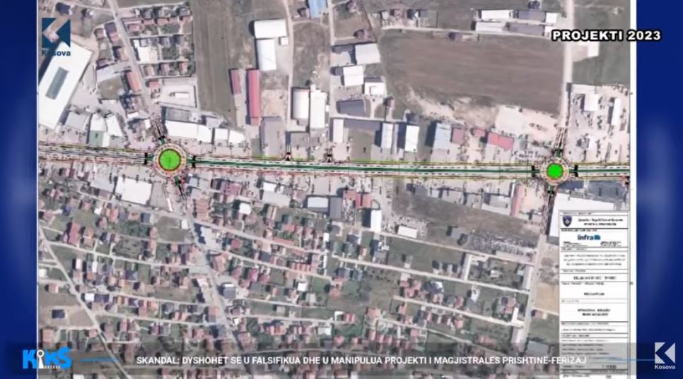 Skandali i raportuar në Klan Kosova, dorëzohet kallëzim penal për projektin e magjistrales Prishtinë-Ferizaj (VIDEO)