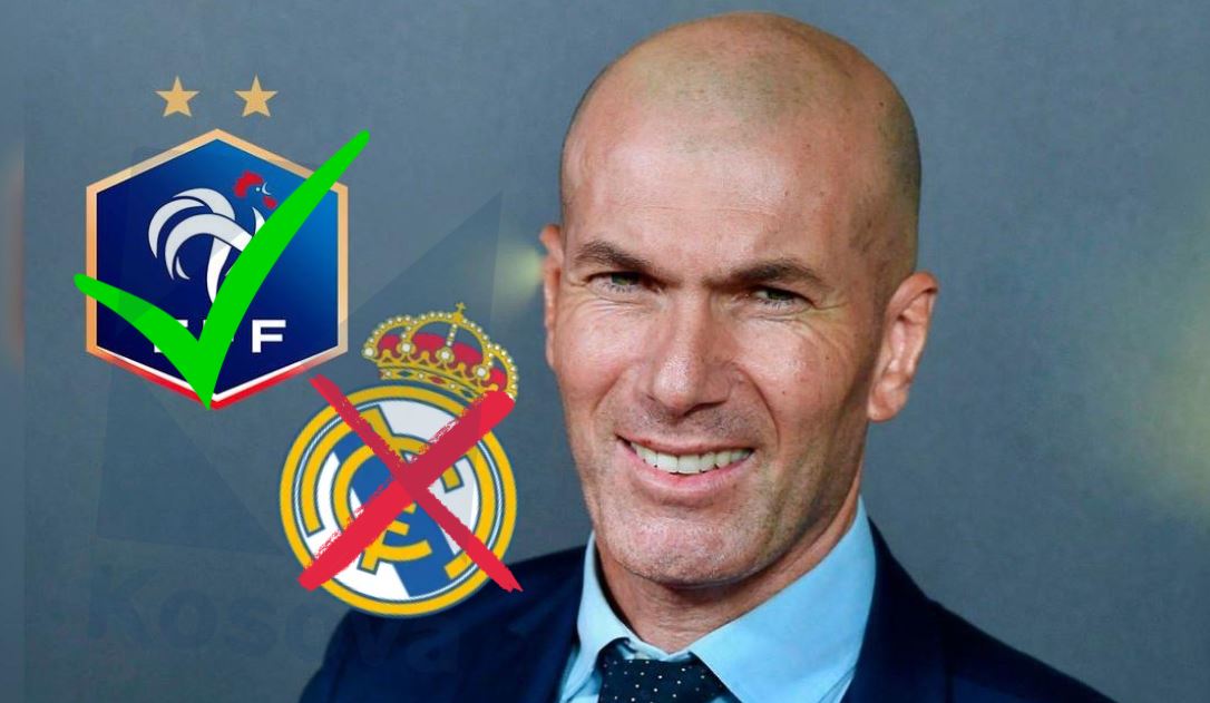 Zidane refuzon Real Madridin