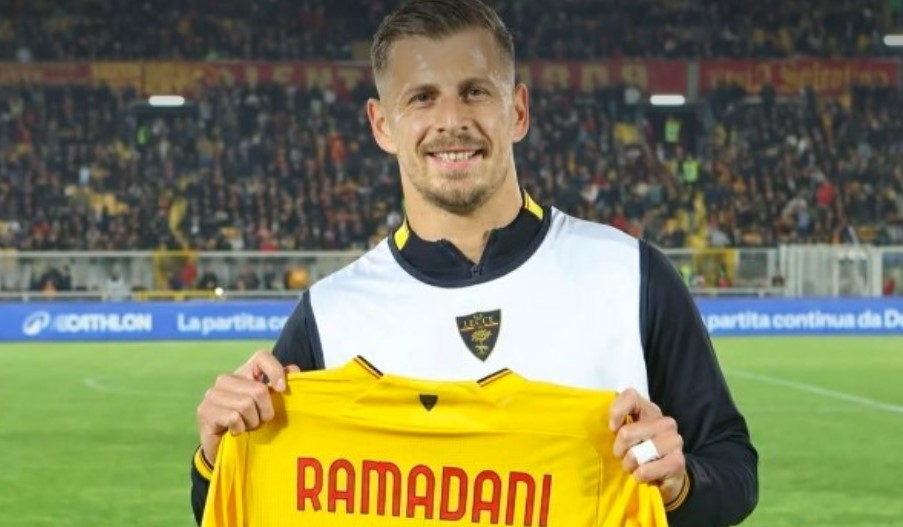 Ylber Ramadani erreicht 100. Spiel für Lecce – Freude getrübt durch Niederlage gegen Juventus