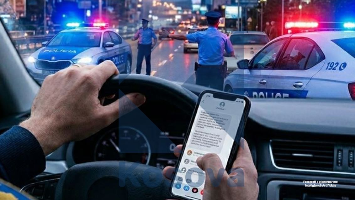 Mbi 250 shoferë kapen me telefona gjatë vozitjes në Ferizaj