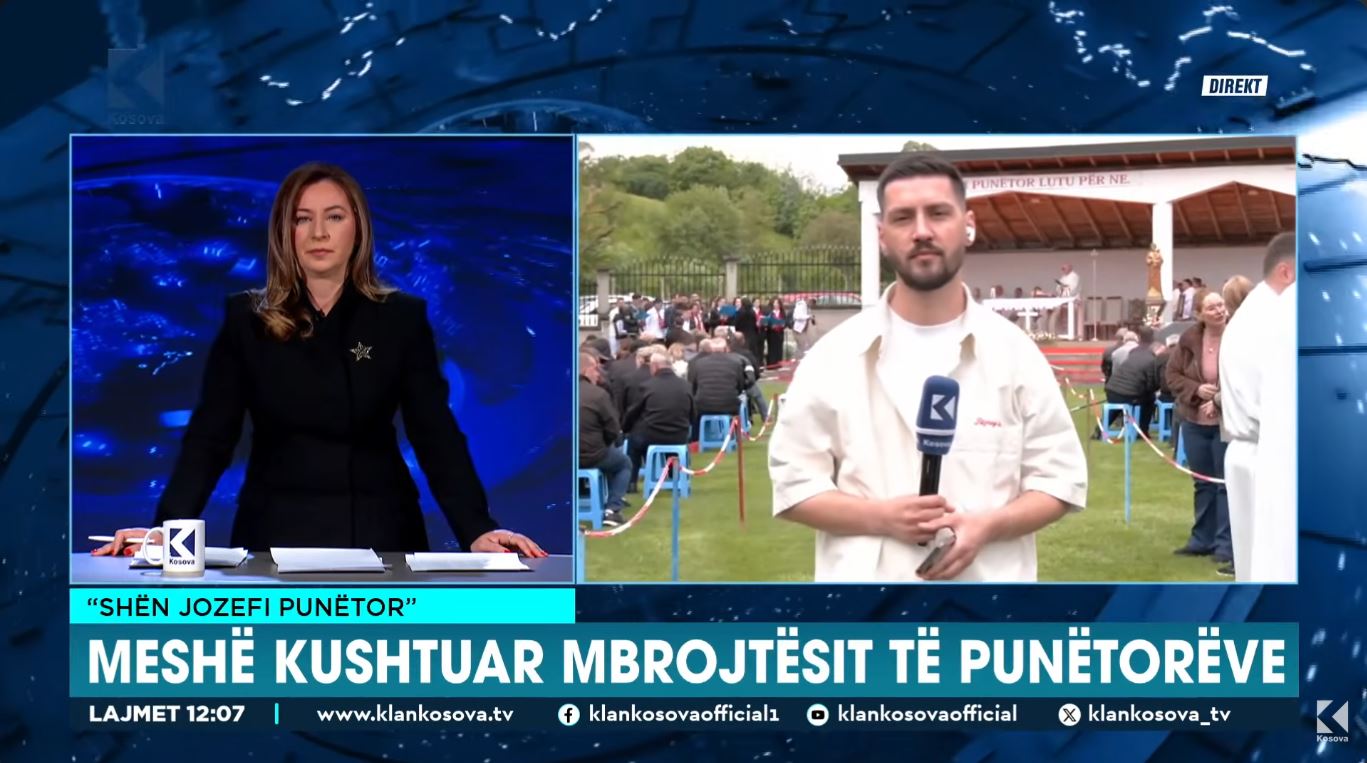 “Shën Jozef Punëtori”, meshë në Pjetërshan kushtuar mbrojtësit të punëtorëve (VIDEO)