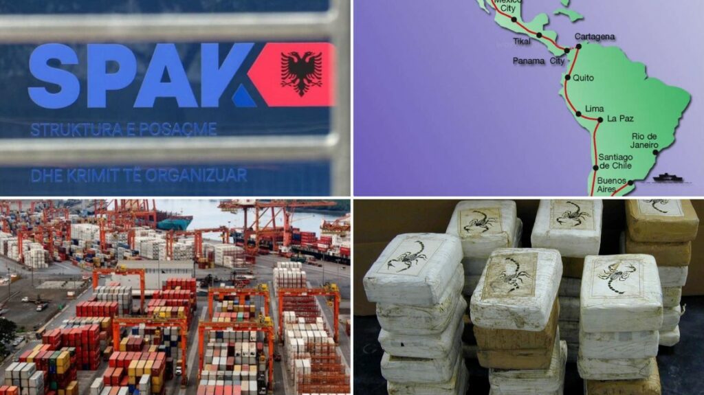 Trafikuan 50 tonë kokainë, SPAK godet grupin kriminal - sekuestrohen 150 milionë euro